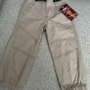 Plugg Stretch Jogger in Tan